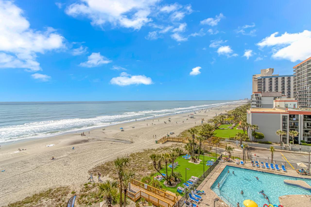 Oceanfront 1 Bedroom - Sand Dunes 1129 - Sleeps 6! Myrtle Beach Bagian luar foto